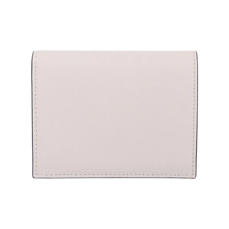 Valentino VLogo Signature Leather Wallet Women's Light Ivory-2