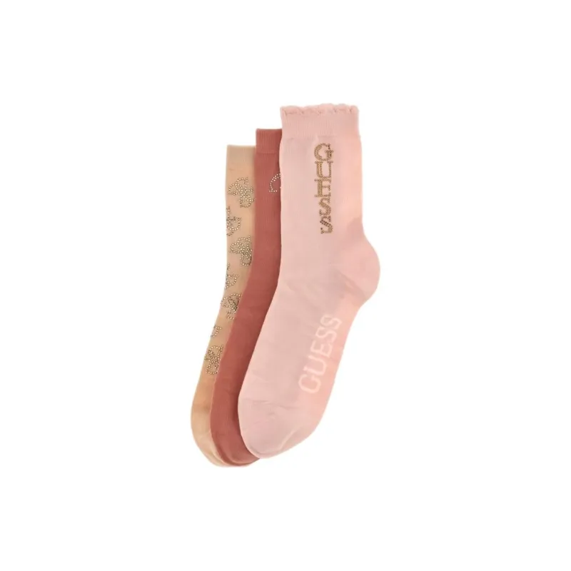 GUESS Mid-Calf Socks Women's 3 Pack-0