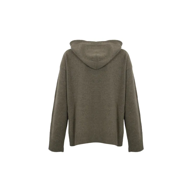 WEEKEND MaxMara Jerez Knitted Hoodie Jumper-1