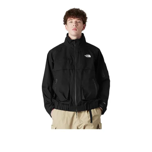 THE NORTH FACE UE Series Waterproof Windbreaker Jacket Men's Cosmic Black