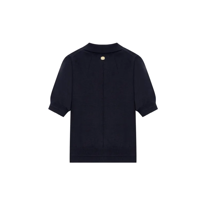 Teenie Weenie Sweater Women's Navy Blue-1
