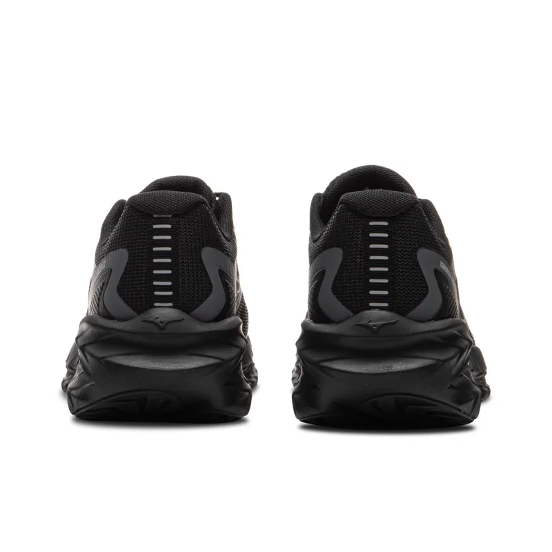 Mizuno ASTRO Anti Slip Wear Resistant Low Top Running Shoes Unisex Black Gray-2