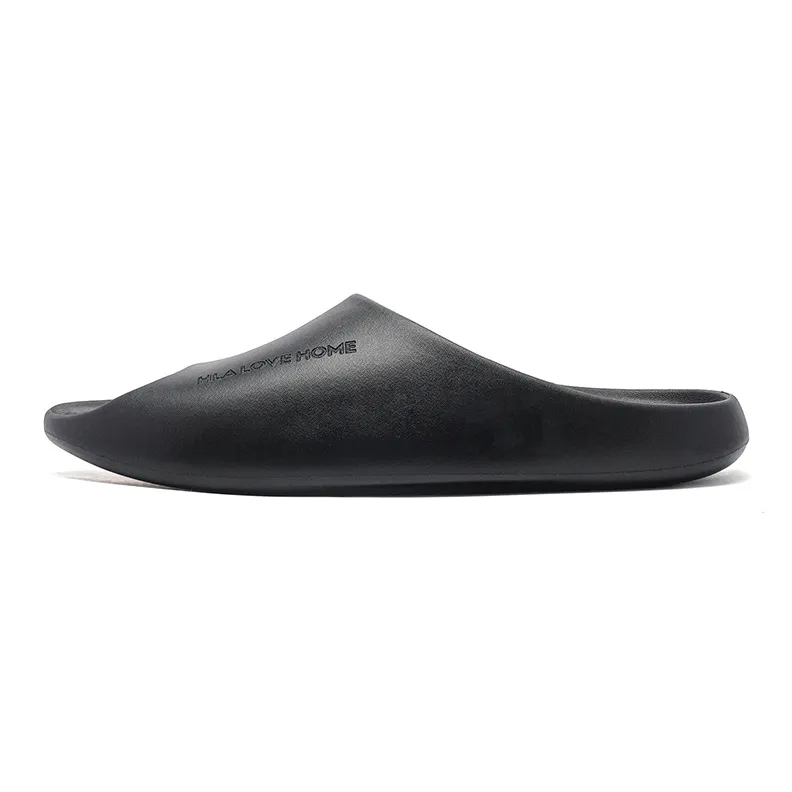 HLA Summer, Bathroom Bathing Slip Resistant Quick Dry Cut Out Platform Slippers, Unisex-1
