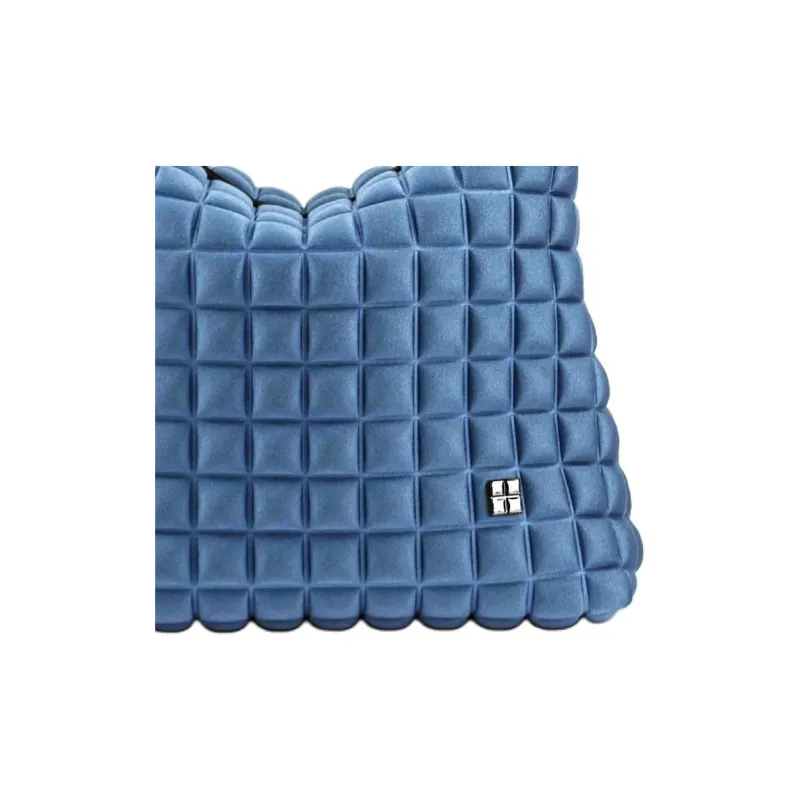 BPRIME 3D Cube Fabric Crossbody One Shoulder Handbags Small Size Women's Vienna Color-3