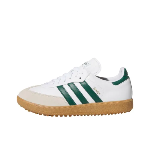 Samba Adidas Spikeless Golf 'White Collegiate Green Gum'