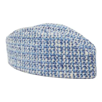 Loro Piana Wool Linen Mulberry Silk Cashmere Hats & Caps Women's Blue