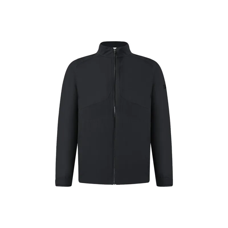 FILA Woven Coat Men's Pitch Black-2
