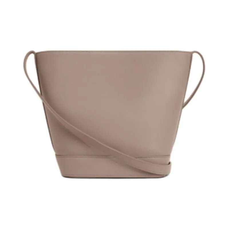 CELINE Triomphe Grain Calfskin Bucket Bags Crossbody Bag, Shoulder Bag Trumpets Women's Pebble-2
