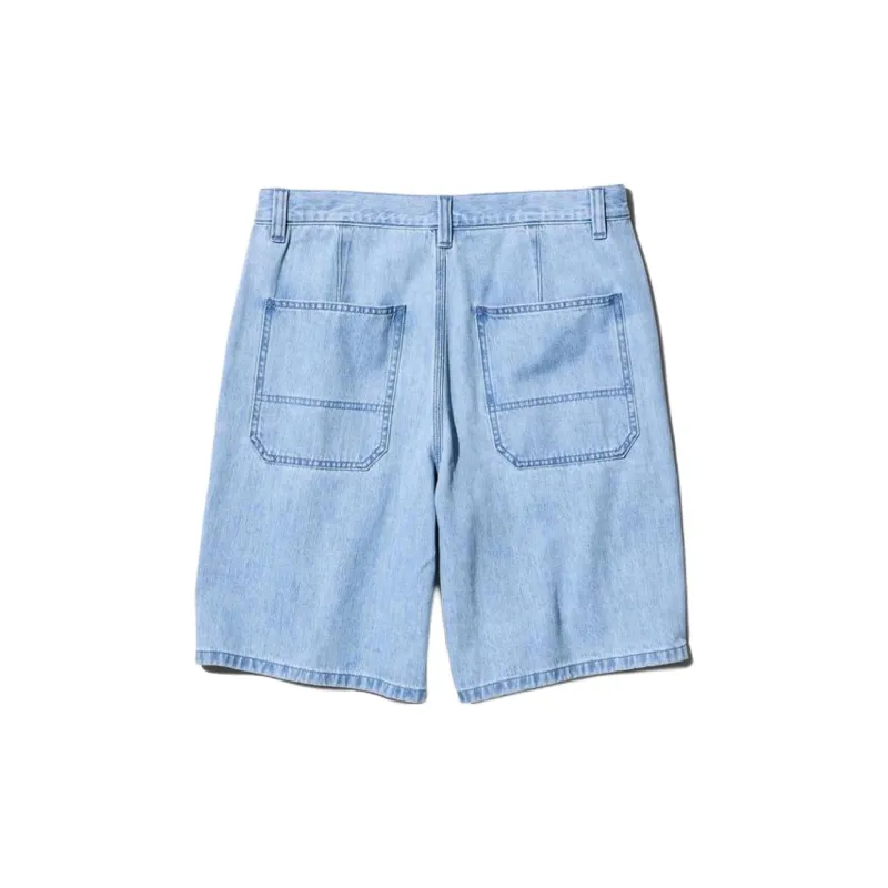 UNIQLO Denim Shorts Unisex Lake Blue-1