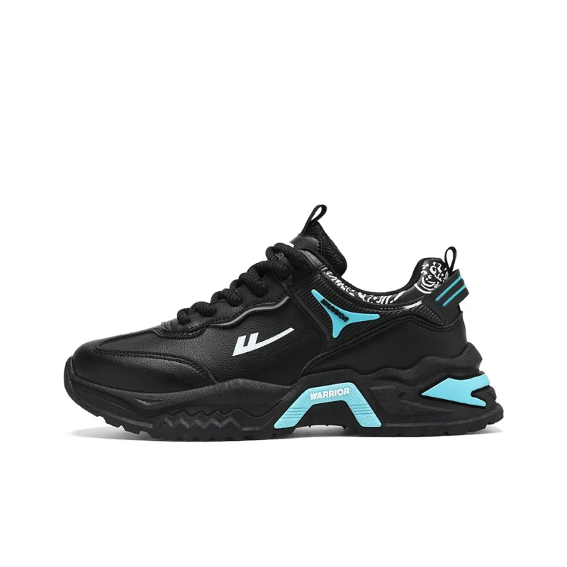 Warrior Wear-Resistant Breathable Height Increasing Low-Top Chunky Sneakers Men's-8