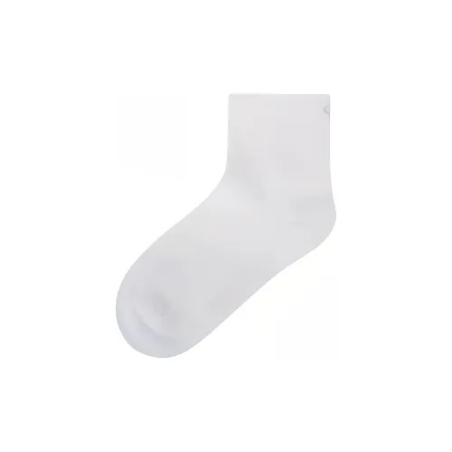 CALVIN KLEIN SS25 Ankle Socks Women's 1 Pack Moon White
