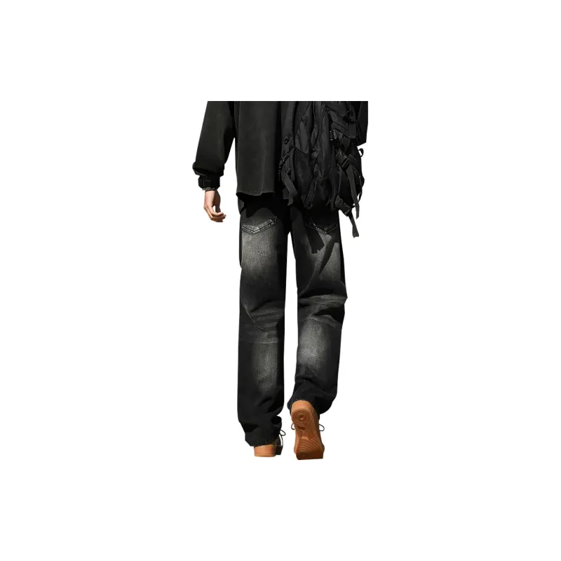 FASTFISH Jeans Unisex Nostalgic Yellow-1