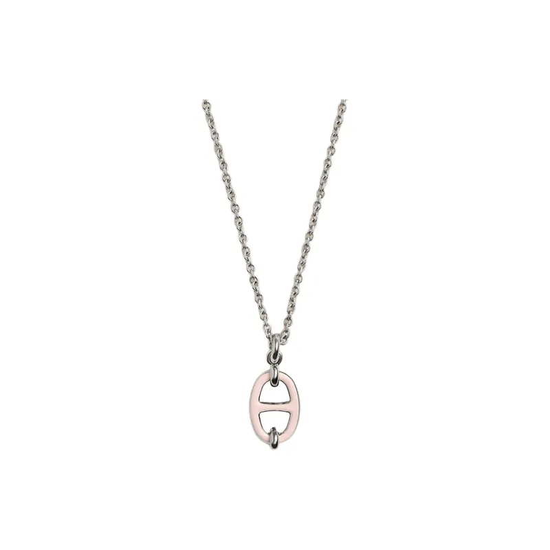 HERMES Metal Necklaces Women's Rose-0