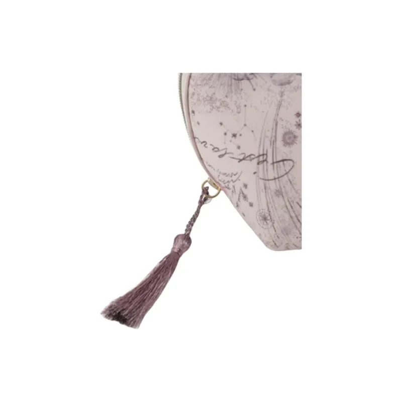 SNIDEL Remote Culture Collaboration Polyester Clutch Small Size Women's Ivory White/pink/purple-8