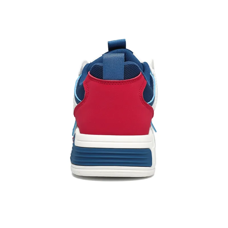 Warrior Wear-Resistant Lightweight Height Increasing Low-Top Skateboard Shoes Unisex-18