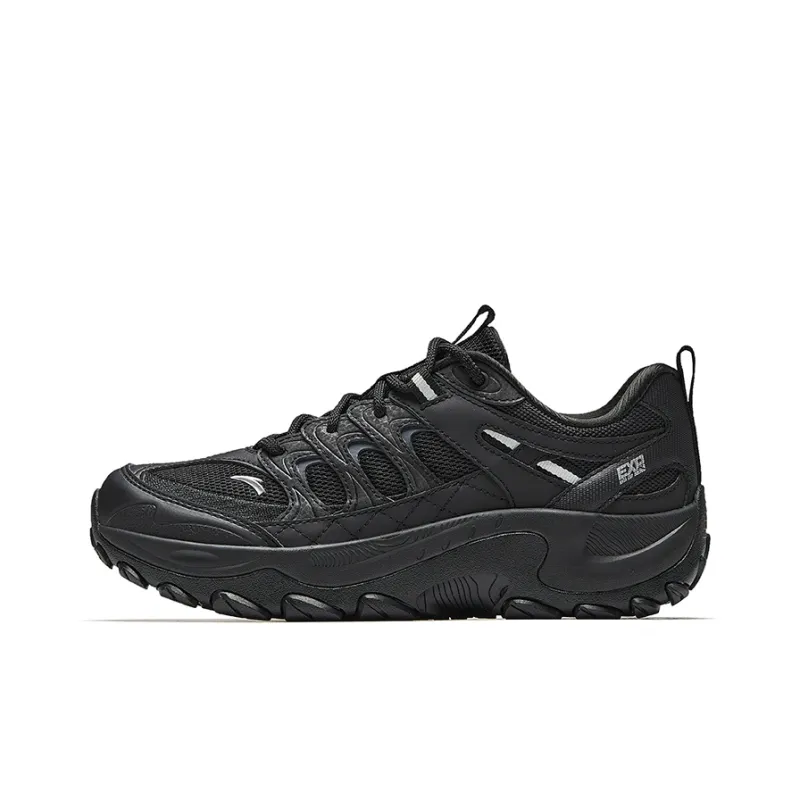 Anta Cushioning, Slip Resistant, And Abrasion Resistant Low Top Casual Running Shoes Women's Basic Black-0