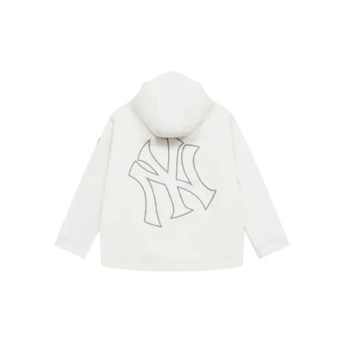 MLB New York Yankees Basic Collection SS25 Jackets Coats Unisex Heather Gray Ivory