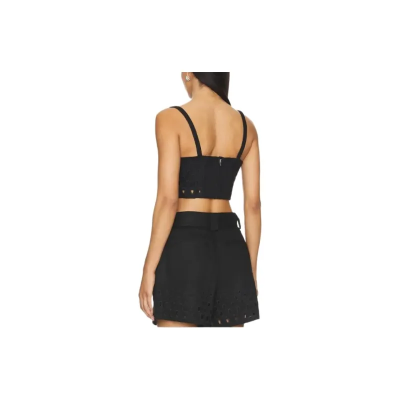 A.L.C. Crop Tops Women's Black-1