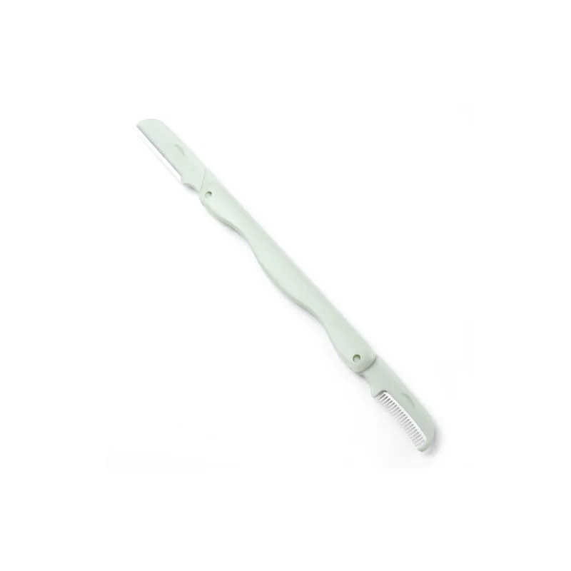 KEQI Dual Head Eyebrow Razor Long Micro-Distance Safety Blade With Scratch Protection 1 Pack-3