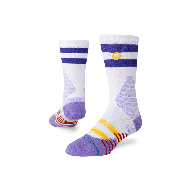 Stance Basketball Socks Unisex 1 Pack Purple-1