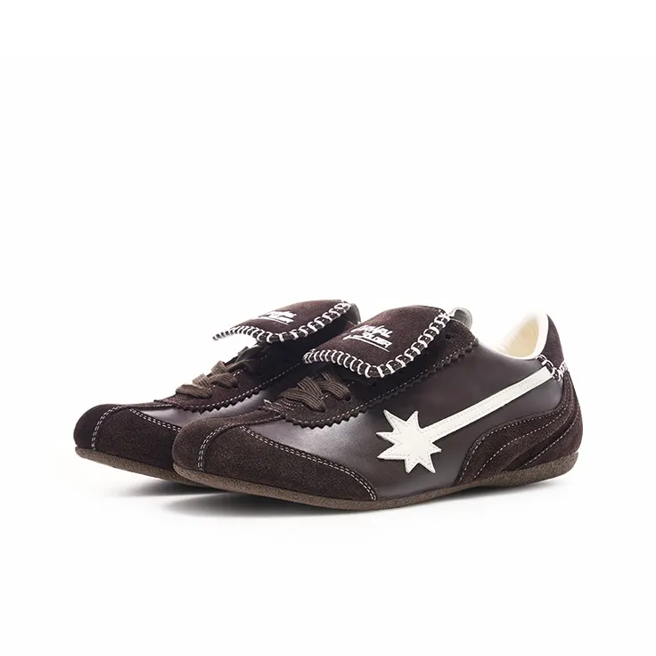 Starwalk Soldier Low-Top Casual Shoes Unisex Brown-2