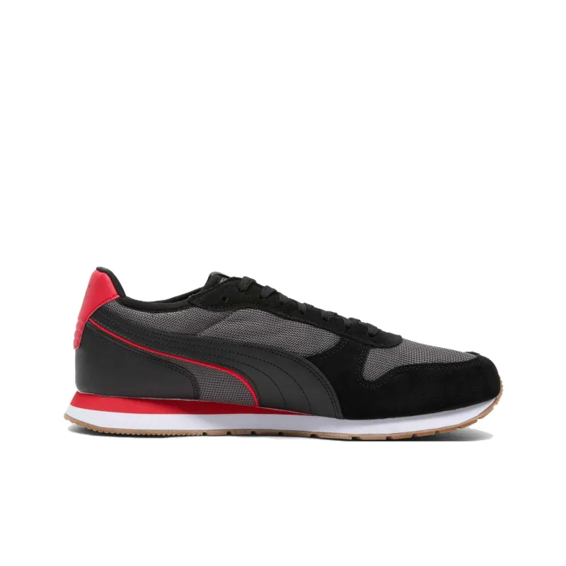 SCUDERIA FERRARI x PUMA ST MILER Anti Slip Wear Resistant Low Top Casual Shoes Unisex Black-1