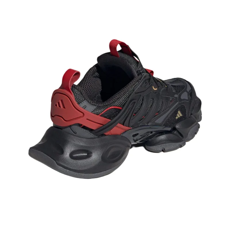 Adidas Xlg Runner Deluxe Black Gold Metallic Red-4