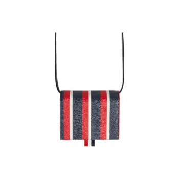 THOM BROWNE Stripe Print Cardholder