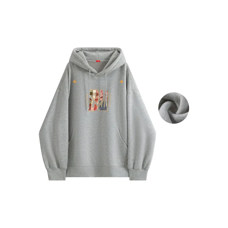 MIIOW Trend Party Series Sweatshirt Unisex White-16