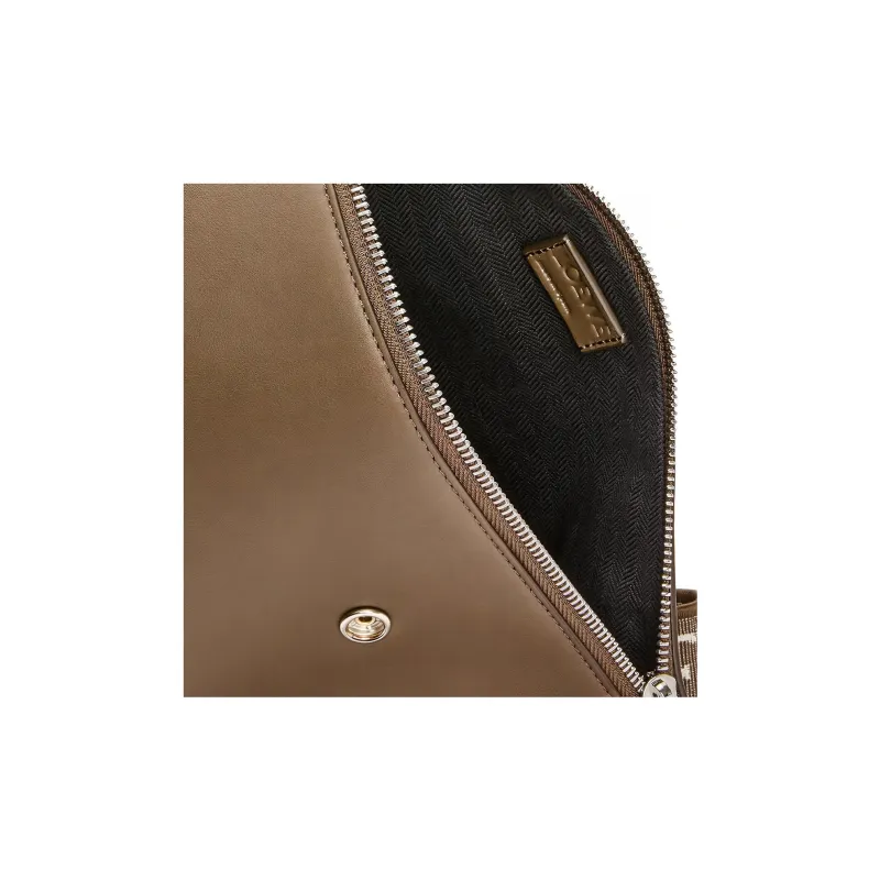 LOEWE Anton Sling Cow Leather Shoulder Bags Sling Bags Men's Winter Brown-3