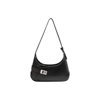 BEMIX PETS Microfiber Synthetic Leather Shoulder Bag Women's Black