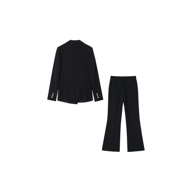 Miss Burde Business Suits Women's Black-1