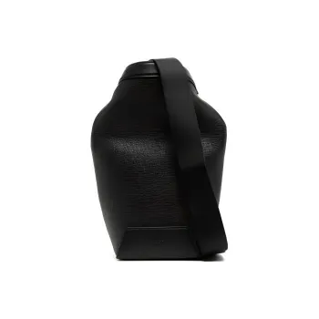 Mulberry Calfskin Shoulder Bag Crossbody Bag Regular Men's Black
