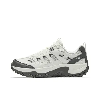Anta Cushioning And Breathable Low Top Casual Running Shoes Women's Ivory White Volcanic Gray