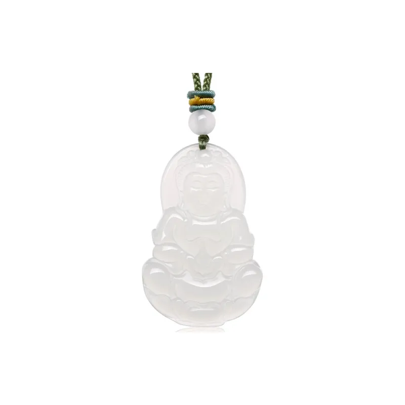 MARY WINDSOR Chalcedony Necklaces Unisex-0