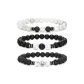 876 White Turquoise Three-Piece Set