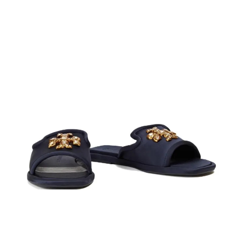 TORY BURCH Slide Slippers Women's Marine Blue-2
