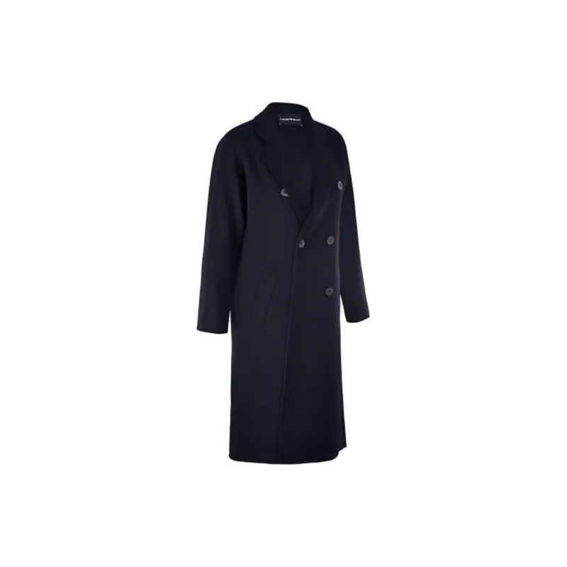 EMPORIO ARMANI Coats Women's Navy Blue-2