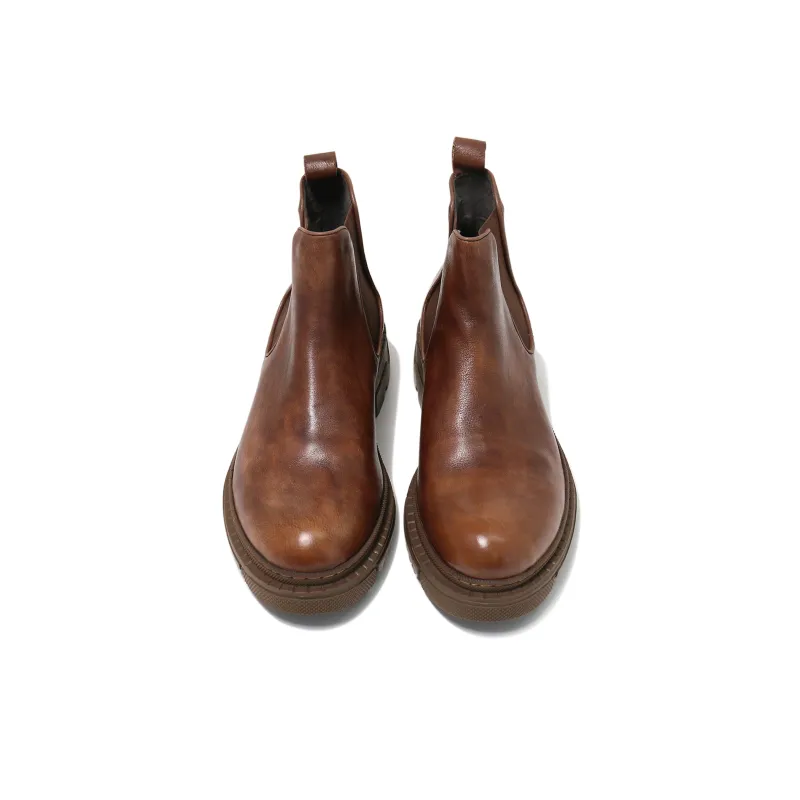 Turns By Turns Short Chelsea Boots Men's-9