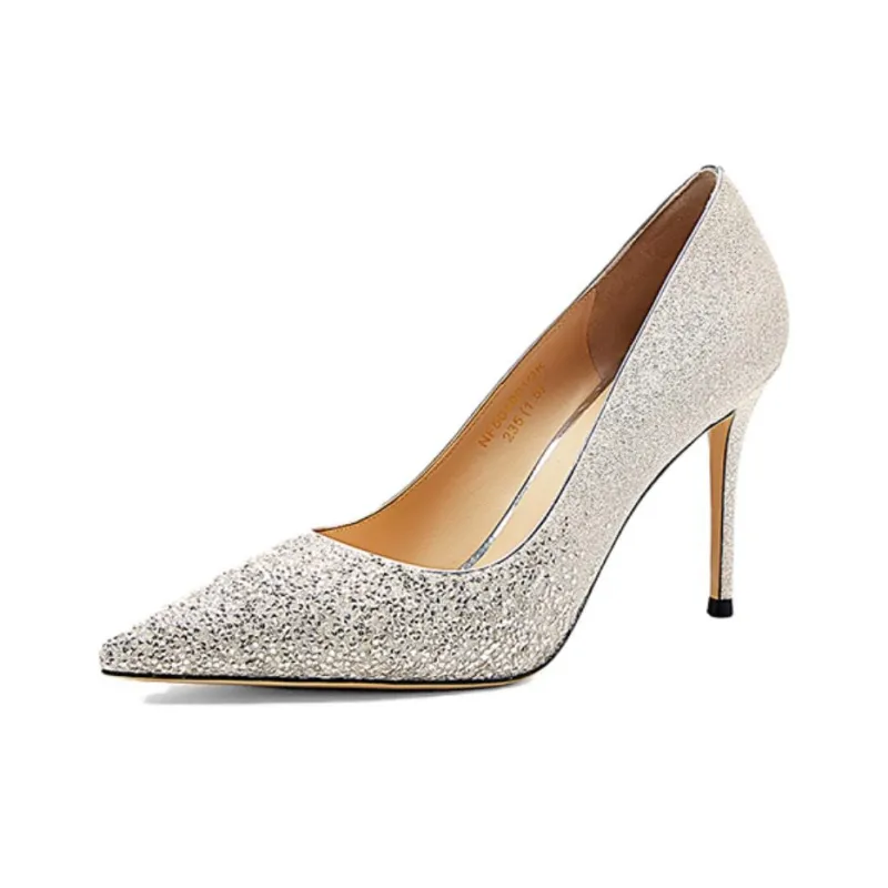 NINE WEST Slim Heel High Heels 9.5cm Women's-1