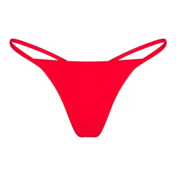 SKIMS Valentine's Day Collection SS25 FITS EVERYBODY T-STRING THONG Underpants Women's 1 Pack CHERRY/Cherry Red