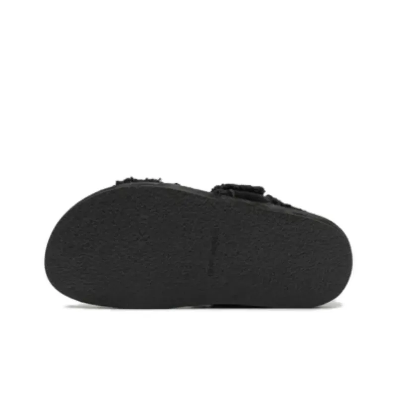 TORY BURCH Double T-plaque Touch-strap Suede Sandals-5
