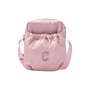 MLB Cleveland Indians Nylon Crossbody Bag Shoulder Bag Small Bag Portable Bag Women's Pink