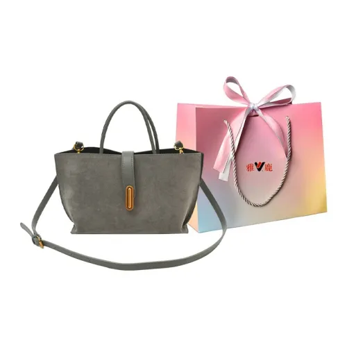 Yalu Suede Handbag Regular Women's Multicolor