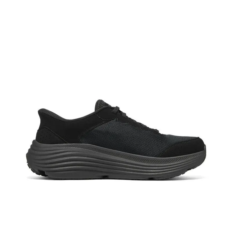 Skechers MEN'S GO Anti Slip Wear Resistant Low Top Running Shoes Men's Black-1