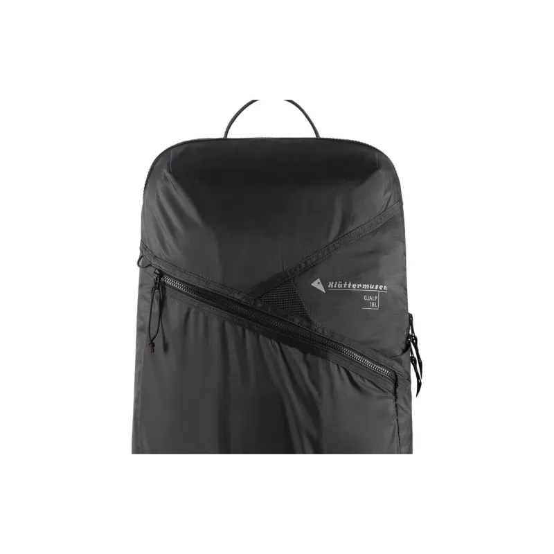 KLATTERMUSEN 18L Outdoor Bags Recycled Material Raven Crow Black Unisex-3