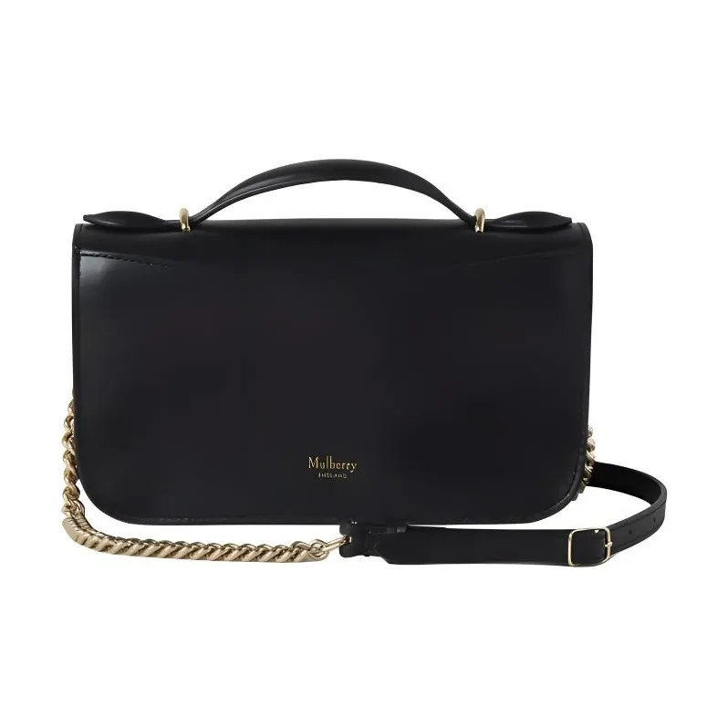 Mulberry Foldover Top Chain Shoulder Bag-2