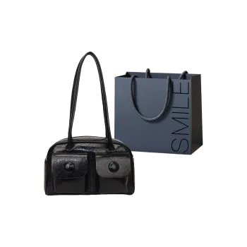 SWIMADE PU Bowling Bag, Shoulder Bag Women's Multicolor
