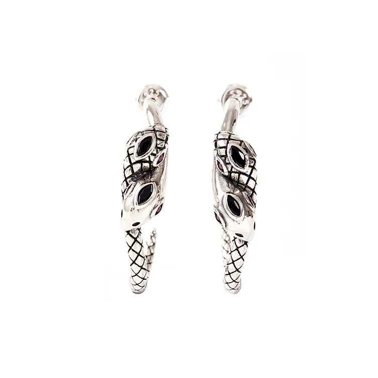Native Stranger 925 Sterling Silver Earrings Unisex-3