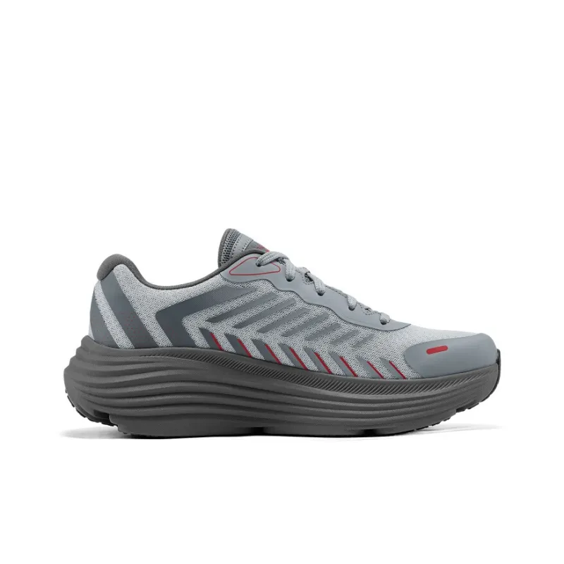 Skechers MEN'S GO Supportive And Elastic Low Top Running Shoes Men's Gray-1